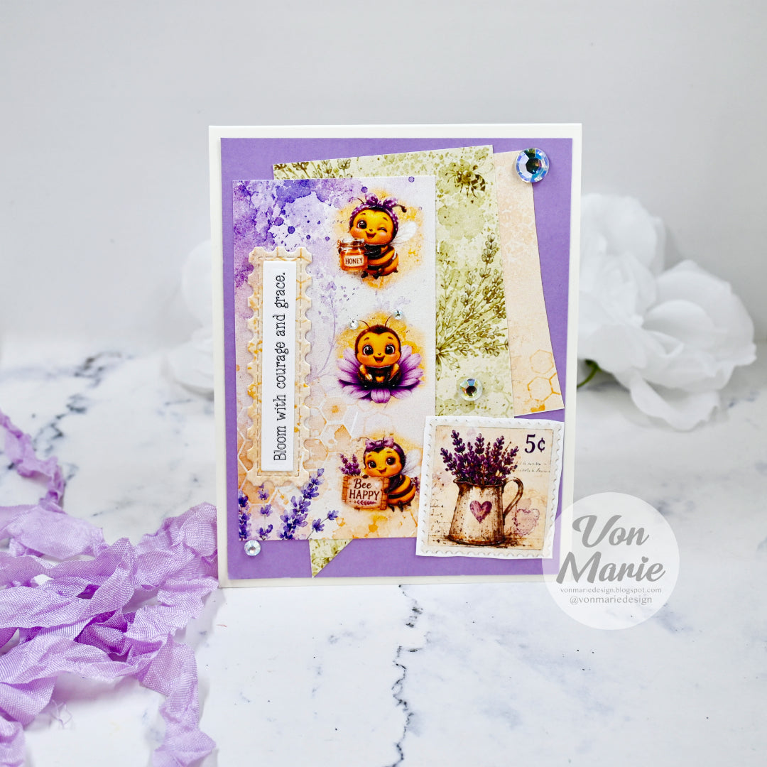 EZ Postage Printable: Lovely Lavender