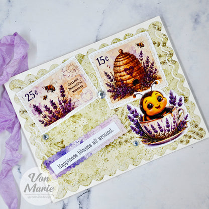 EZ Postage Printable: Lovely Lavender