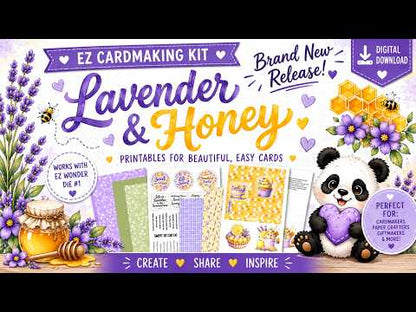 EZ Cardmaking Kit: Lavender & Honey