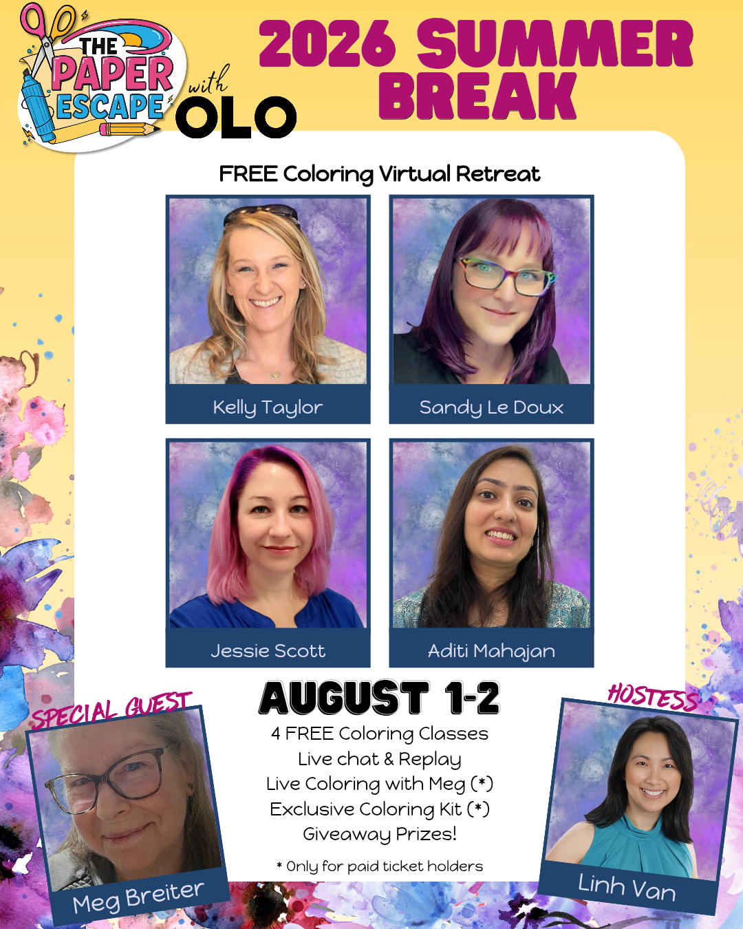 The Paper Escape : 2026 Summer Break w/ OLO