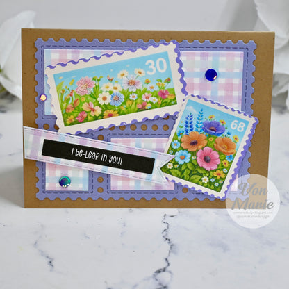 EZ Postage Printable: Spring Florals